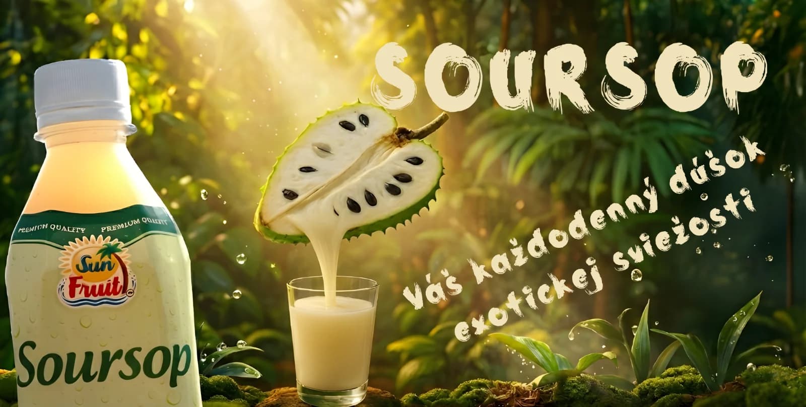 NFC ovocná šťava SOURSOP – fotka 4