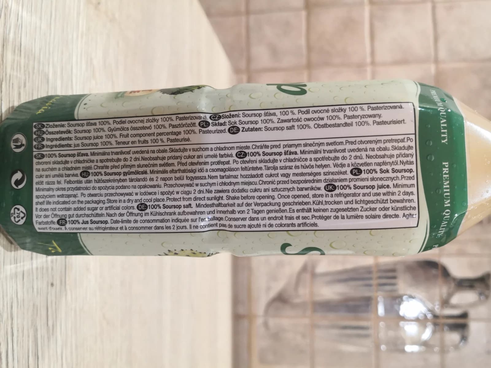 NFC ovocná šťava SOURSOP – fotka 3